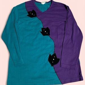 Women’s Long Sleeve Top 80s